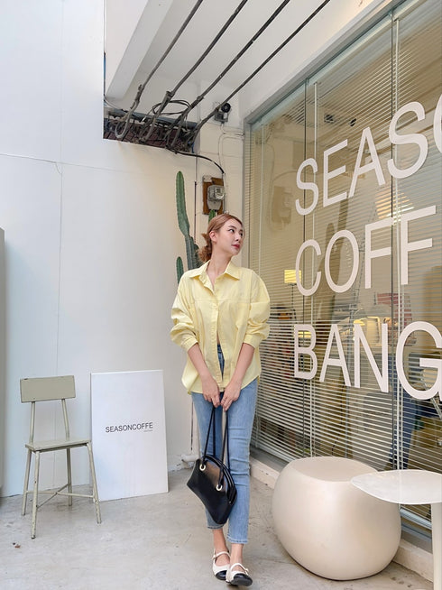 WANWAN Pocket Button Down Cotton Shirts